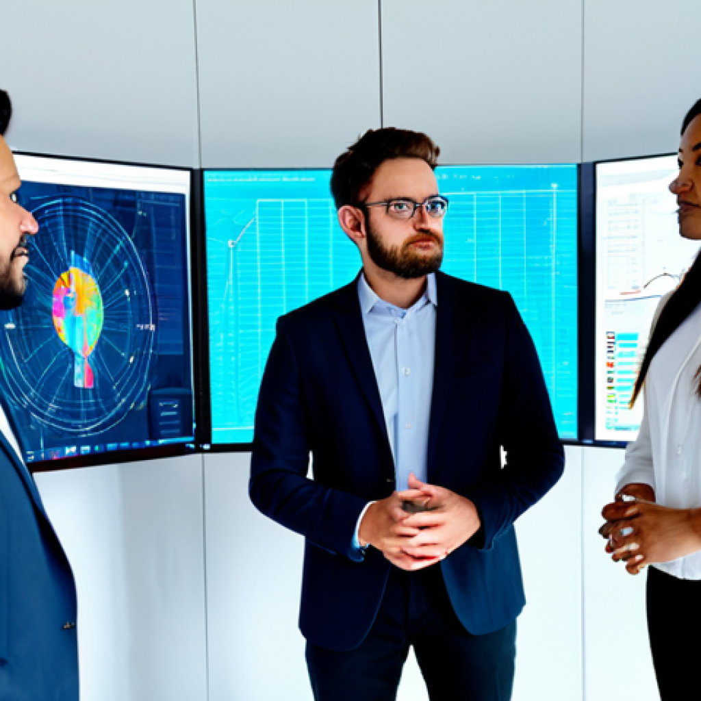 Addressing Algorithmic Bias in Tech**

"A diverse group of professionals collaborating around a holographic display showcasing data analysis visualizations. The scene is set in a bright, modern tech company office. Everyone is fully clothed in appropriate business attire. The overall tone is optimistic and focused on problem-solving. Safe for work, appropriate content, fully clothed, professional, perfect anatomy, natural proportions, high quality."

**